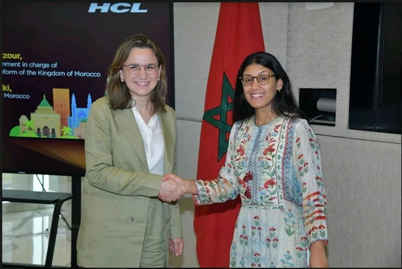 Meeting with HCL representatives in Morocco