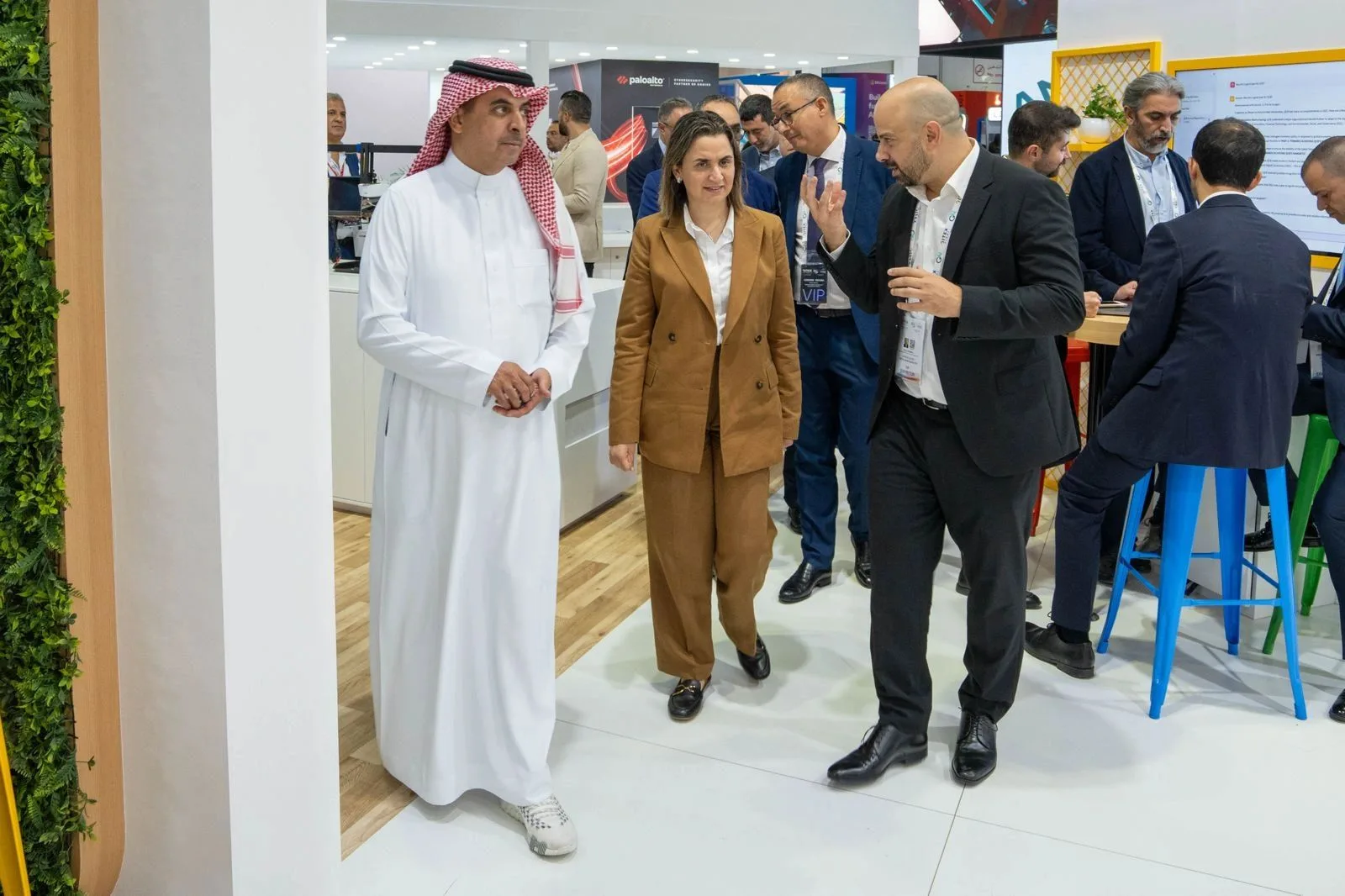 GITEX floor visit